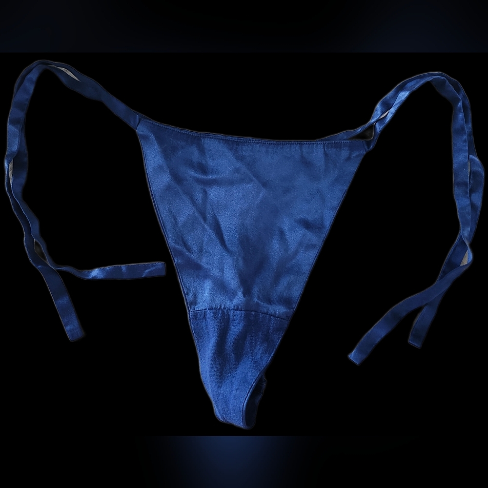RARE Victoria's Secret Y2K Silk Tie Side G-string